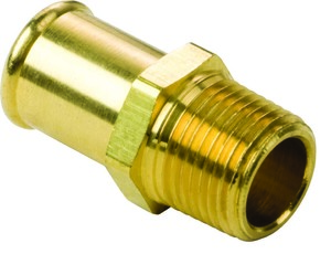 3/8" x 1/8" Male Pipe Rigid Fuel Hose Connector