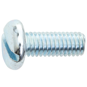 M6 x 1.0 x 20mm Slotted License Plate Screw