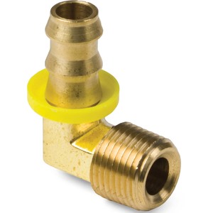3/8" x 3/8" Male Pipe Barb-Tite Elbow