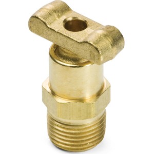 1/4" Male Pipe Internal Seat Drain Valve with Steel Handle
