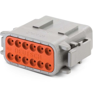 Deutsch DTM Series Housing Socket - 12 Pin Socket Plug