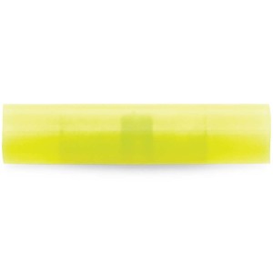 12 - 10 AWG Yellow Nylon Insulated Sta-Kon® Butt Connector