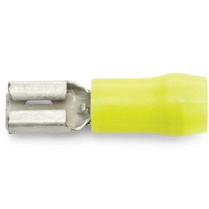12 - 10 AWG Yellow Nylon Insulated Sta-Kon® 250 Series Female Quick Slide Terminal