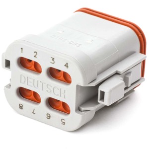 Deutsch DT Series Housing - 8 Socket Plug