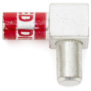 8 AWG, #1 Body Red Male Motor Pigtail Connector