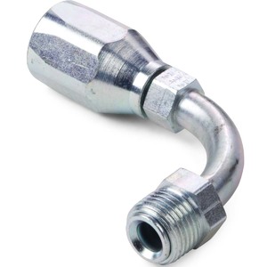 5/16" x 3/8" Inverted Male Swivel 90° Elbow Hose End  - 247 N Series