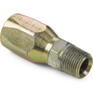 3/16" x 1/4" Male Pipe Rigid Hose End - 247 N Series