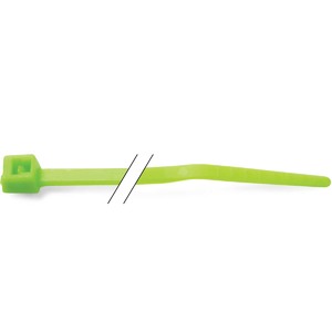 4" Neon Green Nylon Cable Tie