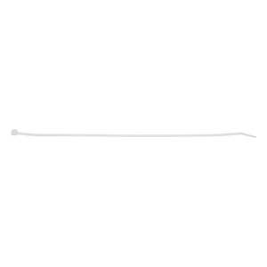 3/16" x 14" White Nylon Cable Tie - Small