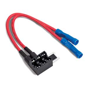 16 AWG 20 Amp Low Profile Mini 3 Slot Add-A-Circuit Fuse Tap & Fuse Holder