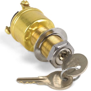 4 Screw 4 Position (ACC - OFF - IGN/ACC - IGN/START) Marine Keyed Ignition Switch