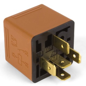 40 Amp 5 Terminal SPDT Standard Capacity Relay with Bracket