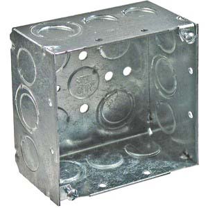 4" Deep Square Electrical Work Box