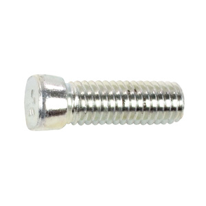 7/16"-14 x 1-1/4" Grade 5 (USS) Clipped Head Plow Bolt (With Hex Nut)