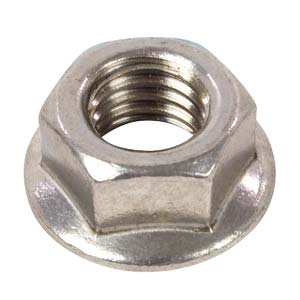 3/8"-16 18-8 Stainless Steel (USS) Serrated Flange Nut