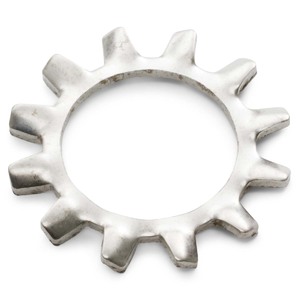3/8" 410 Stainless Steel External Tooth Lock Washer