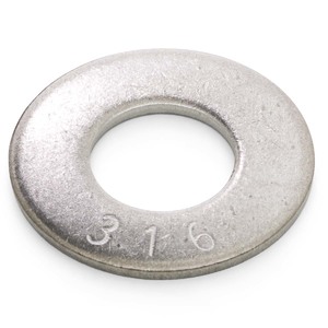 3/4" 316 Stainless Steel Flat Washer