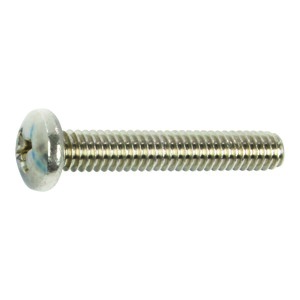 #2-56 x 1/8" 18-8 Stainless Steel Phillips Pan Head Machine Screw