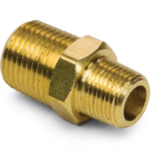 1/4"  x 1/4"  Brass Pipe Hex Nipple