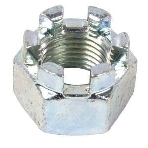 1/4"-28 Castle Nut