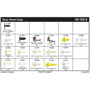 Door Panel Clip Assortment