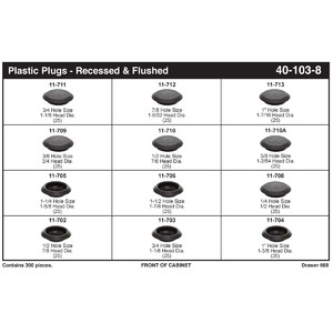 Plastic Plug Assortment