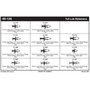 Tuf-Lok Retainer Assortment