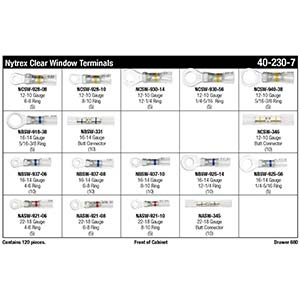 Nytrex Clear Window Terminal Assortment