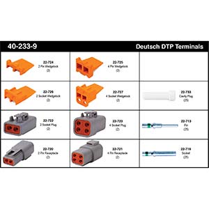 Deutsch DTP Terminal Assortment