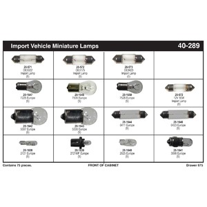 Import Vehicle Miniature Lamp Assortment