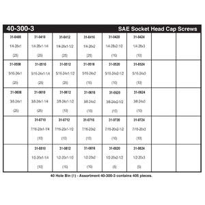 Socket Head Cap Screw Assortment (1/4" - 1/2")
