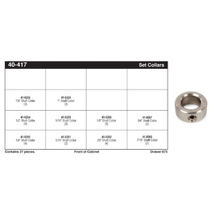 Set Collar Assortment (1/4 - 1")