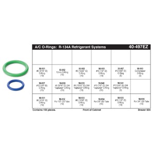 Blue & Green Air Conditioning O-Ring Assortment