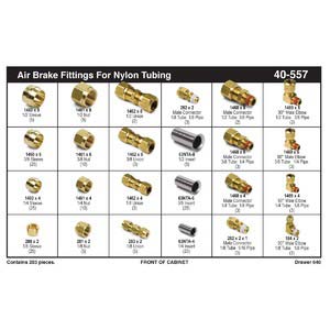 Air Brake Fittings Assortment (1/8" - 1/2")