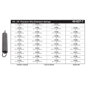 1/8" - 1/4" Precision Extension Spring Assortment