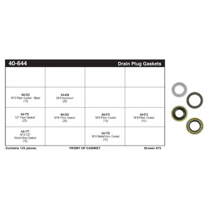 Drain Plug Gasket Assortment