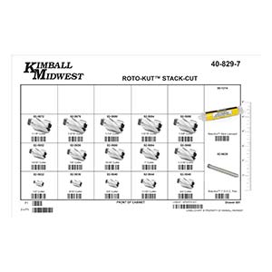 Roto-Kut™ 1" Depth of Cut Assortment