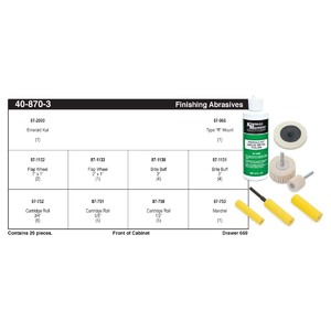 Kim-Kut™ Finishing and Buffing Assortment