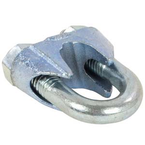 1/2" Malleable Steel Wire Rope Clip