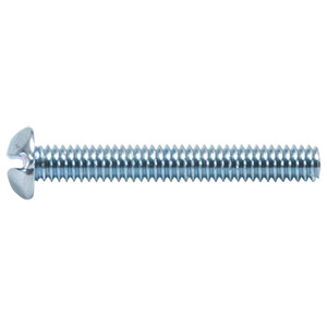 #10-24 x 1/2" Slotted Round Head Machine Screw