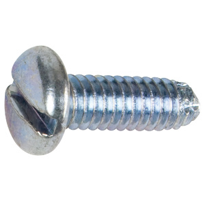 #10-24 x 1" Slotted Pan Head Self-Threading Screw