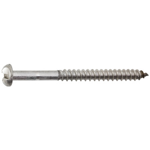 #8 x 3/4" 18-8 Stainless Steel One-Way Slotted Head Screw