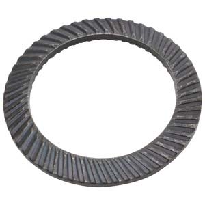 M16 Black Oxide Ribbed Spring Lock Washer Kimball Midwest