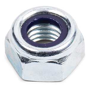 M12 x 1.75 Class 8 (Coarse Thread) Metric Nylon Lock Nut