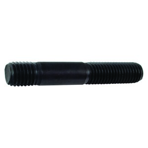 Details about   NEW 2pcs M10*1.5*120mm Black Oxide Steel Double End Threaded Studs 