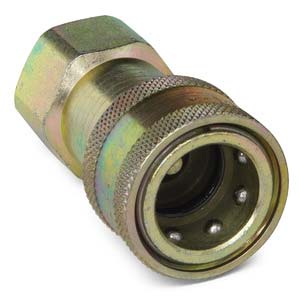 1/2" x 3/4"-16 ORT Hydraulic Coupler - 6600 Series