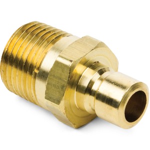 3/8" x 3/8"-14 Moldmate Coolant Line Male Nipple