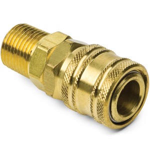 1/4 Industrial Interchange Male Pipe Air Coupler