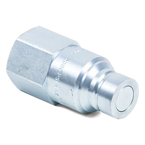 1/2" x 3/4" Flat Face Hydraulic Female Nipple - FFE Series