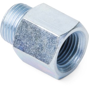 1/8" NPT (Female) x 7/16"-27 (Male) Button Head Alloy Steel Grease Coupler Adapter